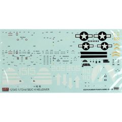 Academy 12545 1/72 U.S. Navy SB2C-4 (Operation Iceberg) Savaş Uçağı Demonte Plastik Maketi