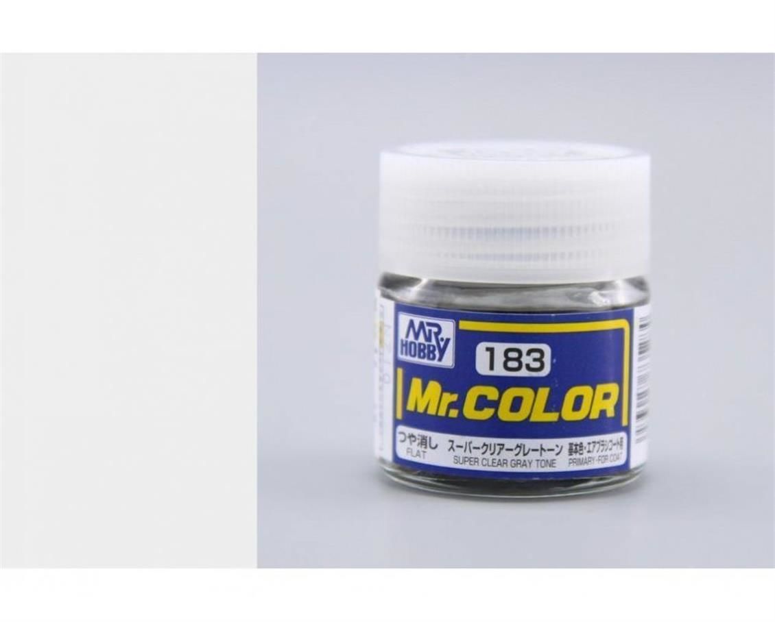Gunze C183 10 ml. Super Clear Gray Tone, Mr.Color Serisi Maket Boyası