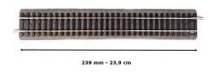 PIKO A-Track w. Roadbed G239 PU6