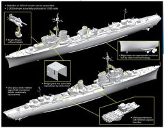 1064 1/350 GERMAN Z 26 DESTROYER