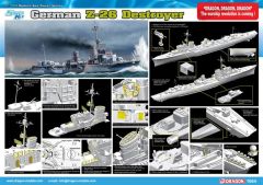 1064 1/350 GERMAN Z 26 DESTROYER