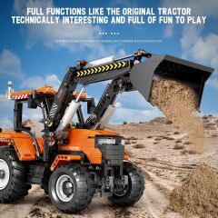 RC Loader Traktör Puzzle Model