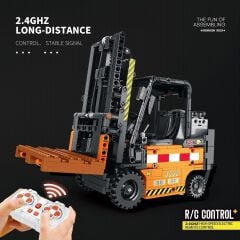 RC Mechanical Forklift Puzzle Model