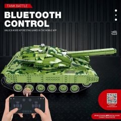 RC Canon Battle Tank Puzzle Model