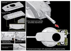 Dragon 3562 1/35 Ölçek M60A2 Starship Tank Plastik Model Kiti