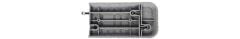 PIKO A-Track Roadbed endpieces w.Buffer stop