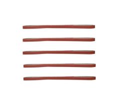 5 #600 Grit Belts (Black)