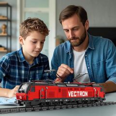 Vectron European Electric Passenger Train Puzzle Maket