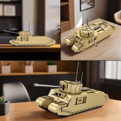 1/30 TOG II Tank Puzzle Maket
