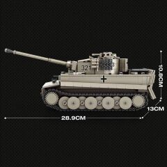 1/28 Tiger I Tank Puzzle Maket