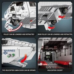 CH-53E Heavy-lift Helicopter Puzzle Maket