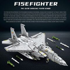 F-15E Strike Eagle Fighter Aircraft Puzzle Maket
