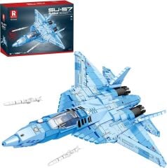 SU-57 Heavy Fighter Sukhoi War Plane Puzzle Maket