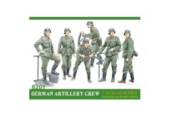 Dragon 6201 1/35 Ölçek Alman Topçu Mürettebatı Asker Figürleri Plastik Model Kiti
