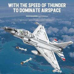 Fighter Aircraft F-16 Fighting Falcon Puzzle Maket