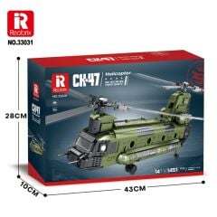 CH-47 Transport Helicopter Chinook Puzzle Maket