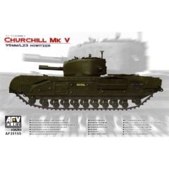 AFV Club AF35155 1/35 Churchill Mk V 95mm/L23 Howitzer Tank Demonte Plastik Maketi