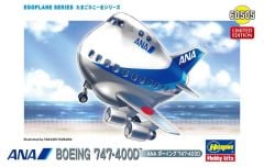 Hasegawa 60505 ANA B747-400D Yolcu Uçağı (Eggplane Serisi) Plastik Model Kiti