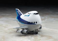 Hasegawa 60505 ANA B747-400D Yolcu Uçağı (Eggplane Serisi) Plastik Model Kiti