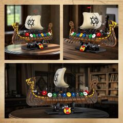Viking Savaş Gemisi Puzzle Maket