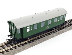 Starter Set Passenger Train with Steam loco PKP, PIKO A-Track w. Railbed