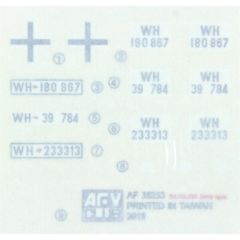 AFV Club AF35233 1/35 Sd.Kfz.233 8-Rad w/7.5cm Gun Askeri Araç Demonte Plastik Maketi