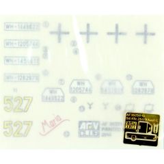 AFV Club AF35251 1/35 Sd.Kfz. 251/9 Ausf. C Early type half-track Askeri Araç Demonte Plastik Maketi