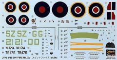 Hasegawa JT79 09079 1/48 Ölçek Spitfire Mk.IXc Savaş Uçağı Plastik Model Kiti