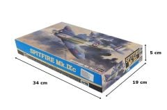 Hasegawa JT79 09079 1/48 Ölçek Spitfire Mk.IXc Savaş Uçağı Plastik Model Kiti