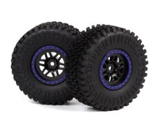 Assembled Wheel & Tyre (Blue/2pcs) DOHA
