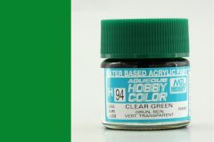 Gunze H094 10 ml. Clear Green, Aqueous Serisi Maket Boyası