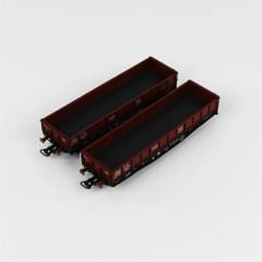 2er Set offener Güterwagen 401ZI Eams PKP V