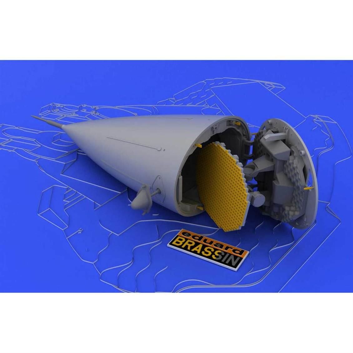 EDUARD 648033 1/48 F-16 radar late FOR TAMIYA Make
