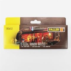 Faller 180653 LED Ampül, Günışığı Renkli ( 5 Adet )