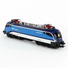 Starter Set Taurus CD Railjet w. 3 IC Passenger Cars Railjet, PIKO A-Track w. Railbed