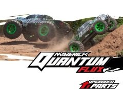 QUANTUM MT 80A 1/10 FLUX SILVER BRUSHLESS MONSTER TRUCK