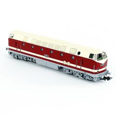 Starter Set “Alex” Hercules Diesel loco w. 2 passenger cars, PIKO A-Track w. Railbed