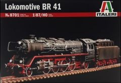 Italeri 8701S 1/87 BR 41 Buharlı Lokomotif Demonte Plastik maketi