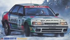 Hasegawa 20290 1/24 Ölçek Subaru Legacy RS 1992 İsveç Rallisi (Limited Edition) Otomobil Plastik Model Kiti