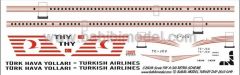 Babibi DAT01149 1/200 Thy, Airbus A310, Retro Şema, Dekal Çıkartma