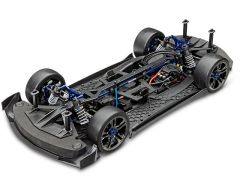 Traxxas XO-1 1/7 RTR Electric 4WD On-Road Sedan  w/2.4GHz TQi Radio, TSM, Link Module & Castle ESC