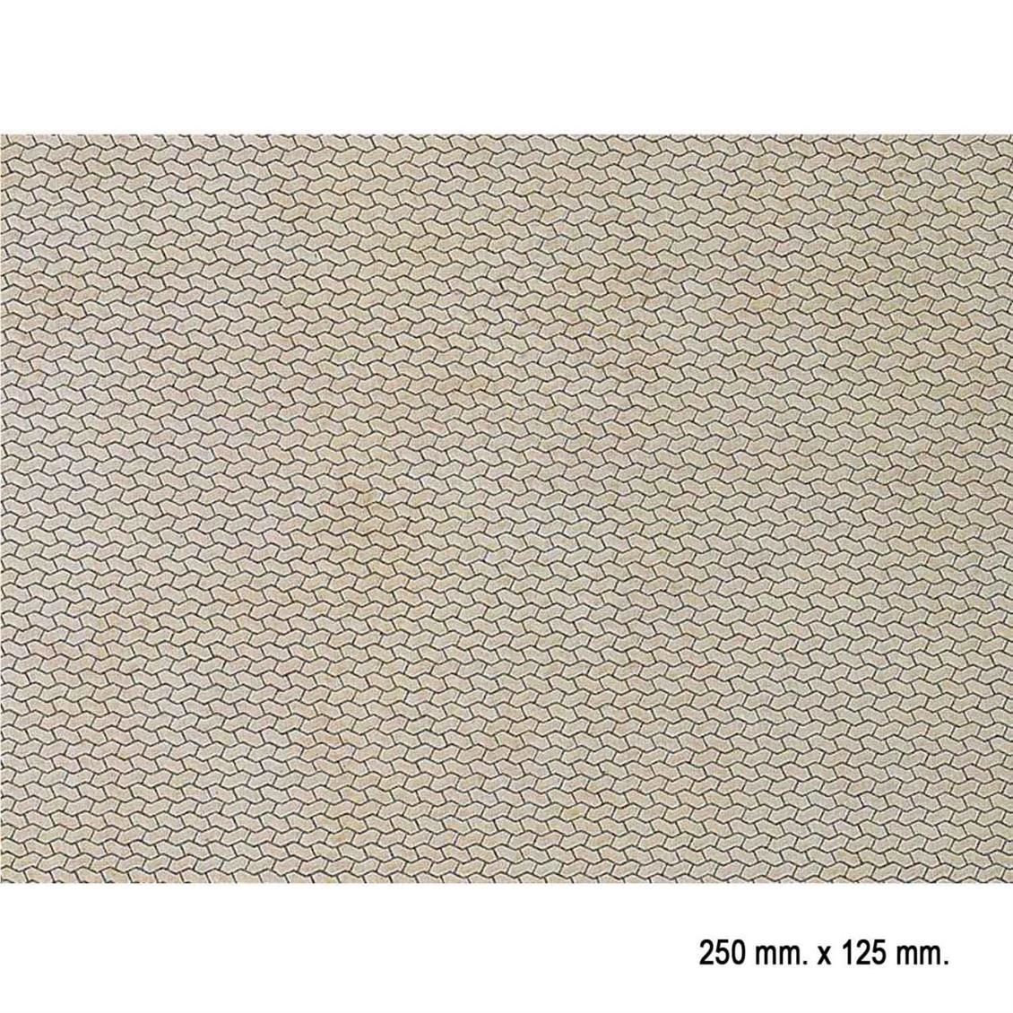 Faller 170600 1/87 Parke Taşı Desenli Dekor Levhası - 25 X 12,5 Cm.