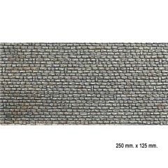 Faller 170603 1/87 DoğalTaş Duvarlı Desenli Dekor Levhası - 25 X 12,5 Cm.
