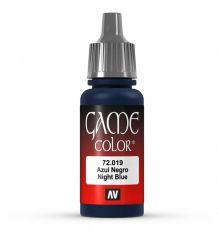 Vallejo 72019 17 ml. Night Blue, Game Color Serisi Model Boyası
