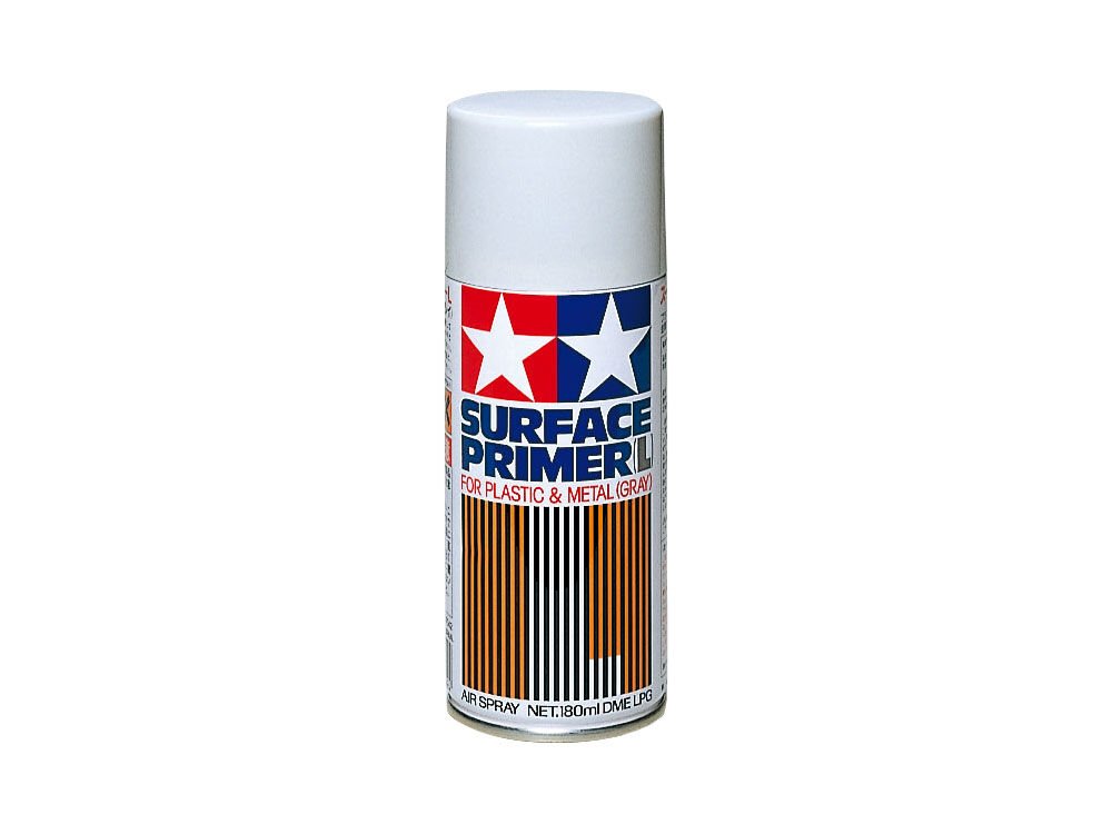 Gri Astar L (Plastik ve Metal için) Fine Surface Primer  Gray 180 ml