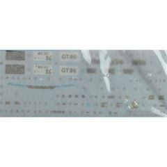 05180 1/24 TOYOTA ZN6  TOYOTA86 16