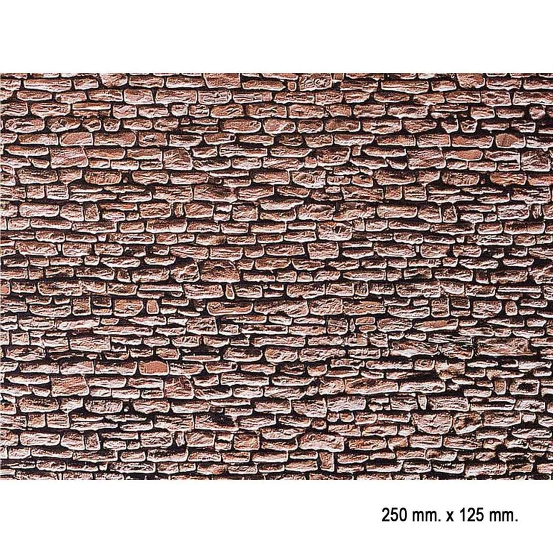 Faller 170618 1/87 Arduvaz Taş Duvarı Desenli Dekor Levhası - 25 X 12,5 Cm.