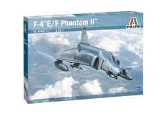 Italeri 1448S 1/72 F-4E/F Phantom Savaş Uçağı Demonte Plastik Maketi