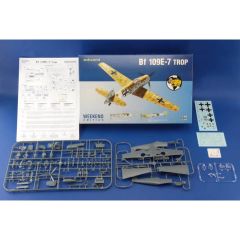 EDUARD 84167 1/48 Bf 109E-7 trop Uçak Maketi