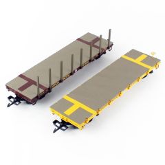 Piko 38774 1/22,5 Union Pacific Stake Wagon Set ,2 Adet , Model Tren Yük Vagonu